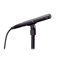 END-ADDRESS CARDIOID CONDENSER MICROPHONE WITH CLIP, WINDSCREEN, & PROTECTIVE CASE